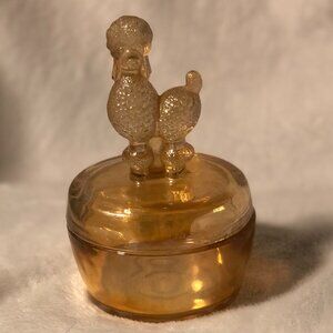 French Poodle powder container